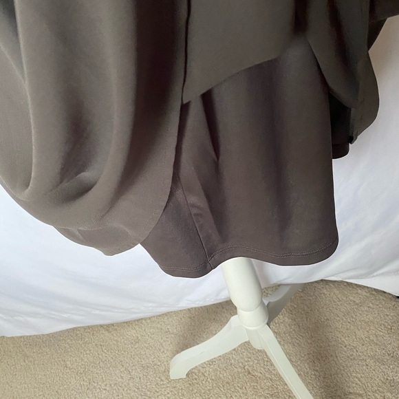 Xhilaration Floral & Sheer Taupe Dress - Picture 8 of 11